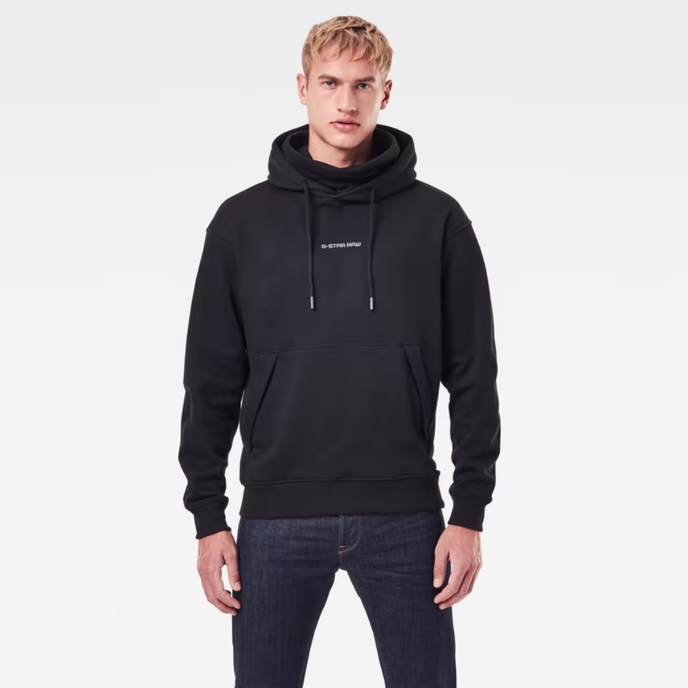 G-Star Funnel Hooded Sweater - M in Forest Green